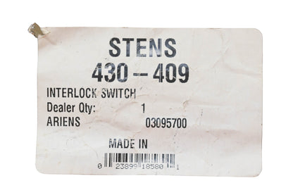Stens 430-409, 03095700 Interlock Switch NOS