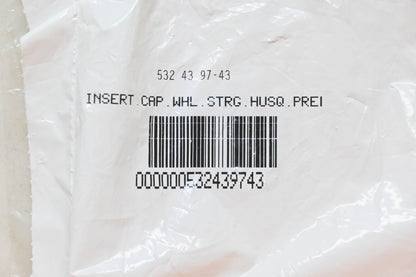 New OEM Husqvarna 532439743, 532 43 97-43 Steering Wheel Insert NOS