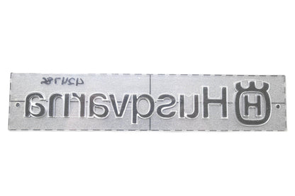New OEM Husqvarna 532 42 47-89, 532424789 Hood Emblem NOS