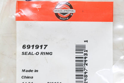 New OEM Briggs & Stratton 691917 O-Ring Seal NOS
