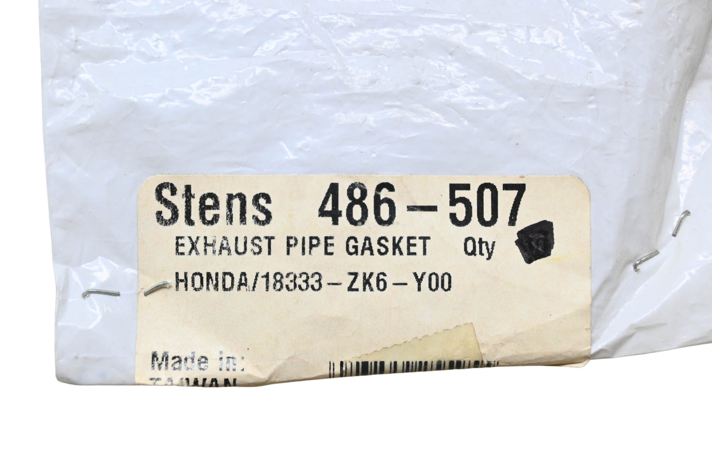 Stens 486-507, 18333-ZK6-Y00 Exhaust Pipe Gasket NOS