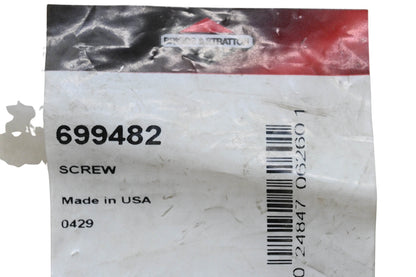New OEM Briggs & Stratton 699482 Screw NOS