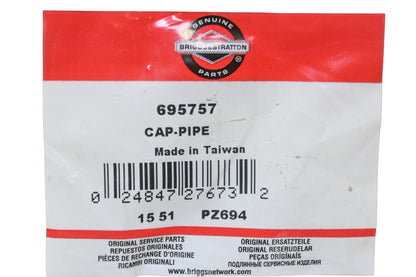 New OEM Briggs & Stratton 695757 Pipe Cap NOS