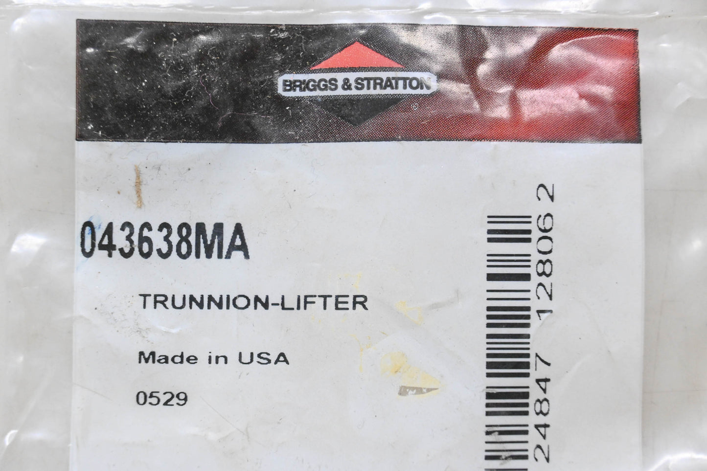 New OEM Briggs & Stratton 043638MA Lifter Trunnion NOS