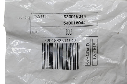 New OEM Husqvarna 530016044 Muffler Bolt NOS