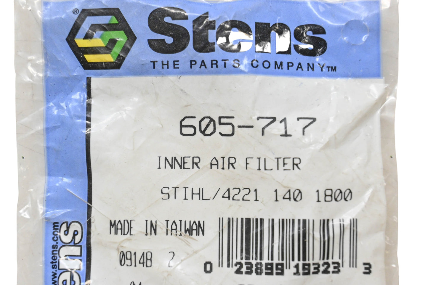 Stens 605-717, 4221 140 1800, 7-08376 Air Filter NOS