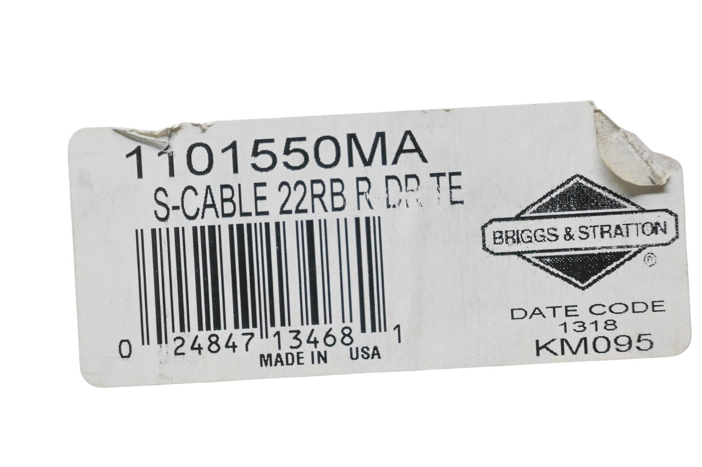 New OEM Briggs & Stratton 1101550MA Safety Cable NOS