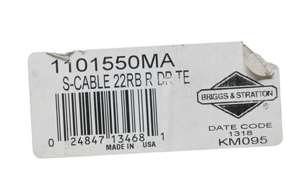 New OEM Briggs & Stratton 1101550MA Safety Cable NOS