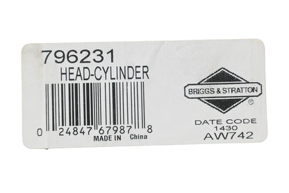 New OEM Briggs & Stratton 796231 Cylinder Head NOS
