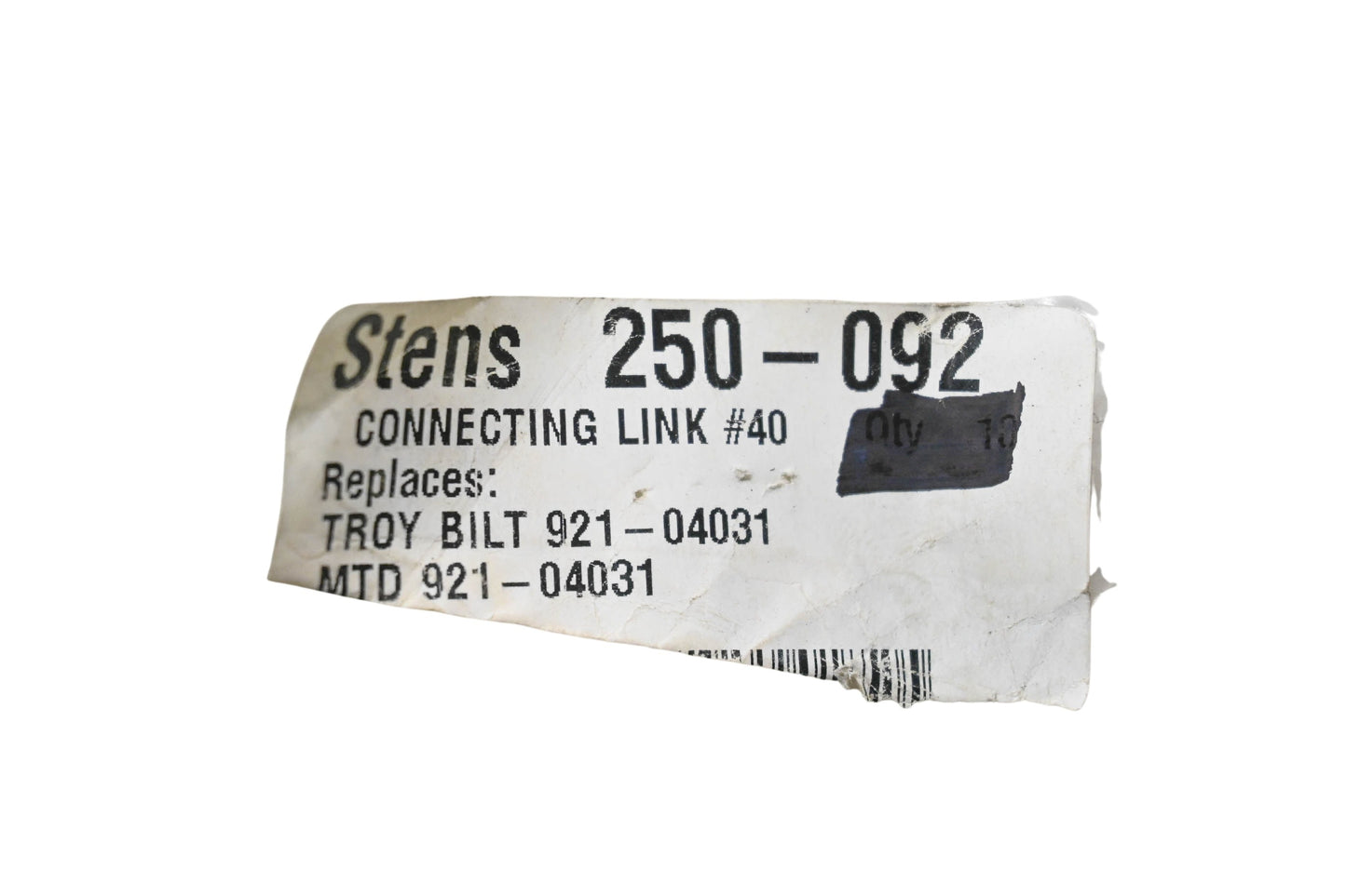 Stens 250-092, 921-04031 Connecting Links Qty 8 NOS