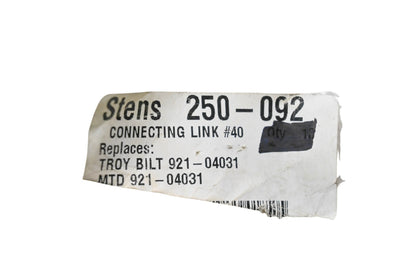 Stens 250-092, 921-04031 Connecting Links Qty 8 NOS