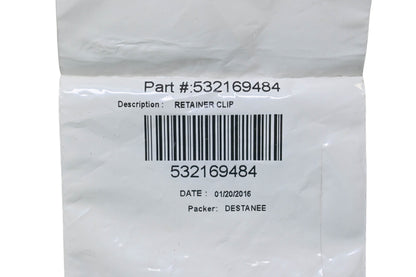New OEM Husqvarna 532169484 Retainer Clip NOS