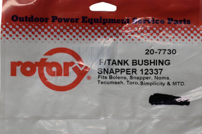 Rotary 20-7730, 12337 Rubber Flange Bushing NOS