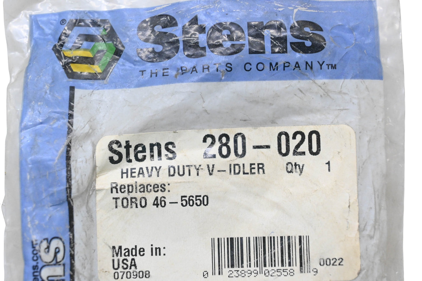 Stens 280-020, 46-5650 Heavy Duty V-Idler NOS