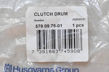 New OEM Husqvarna 578 09 79-01, 578097901 Clutch Drum NOS