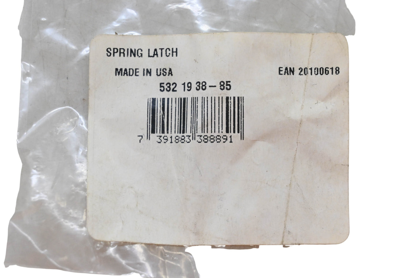 New OEM Husqvarna 532 19 38-85, 532193885 Return Spring NOS