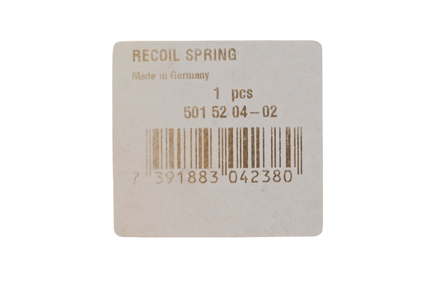 New OEM Husqvarna 501 52 04-02, 501520402 Recoil Spring NOS