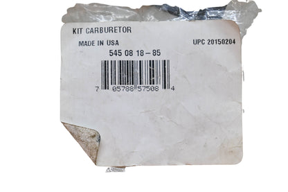New OEM Husqvarna 545 08 18-85, 545081885 Carburetor Kit NOS