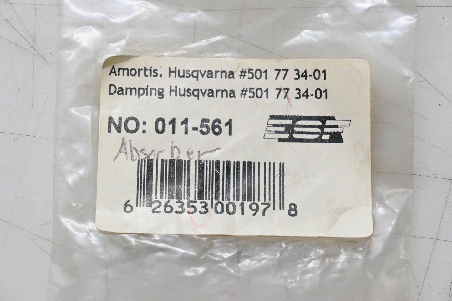 ESF 011-561, 501 77 34-01, 501773401 Antivibration Element NOS