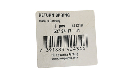 New OEM Husqvarna 537 24 17-01, 537241701 Return Spring NOS