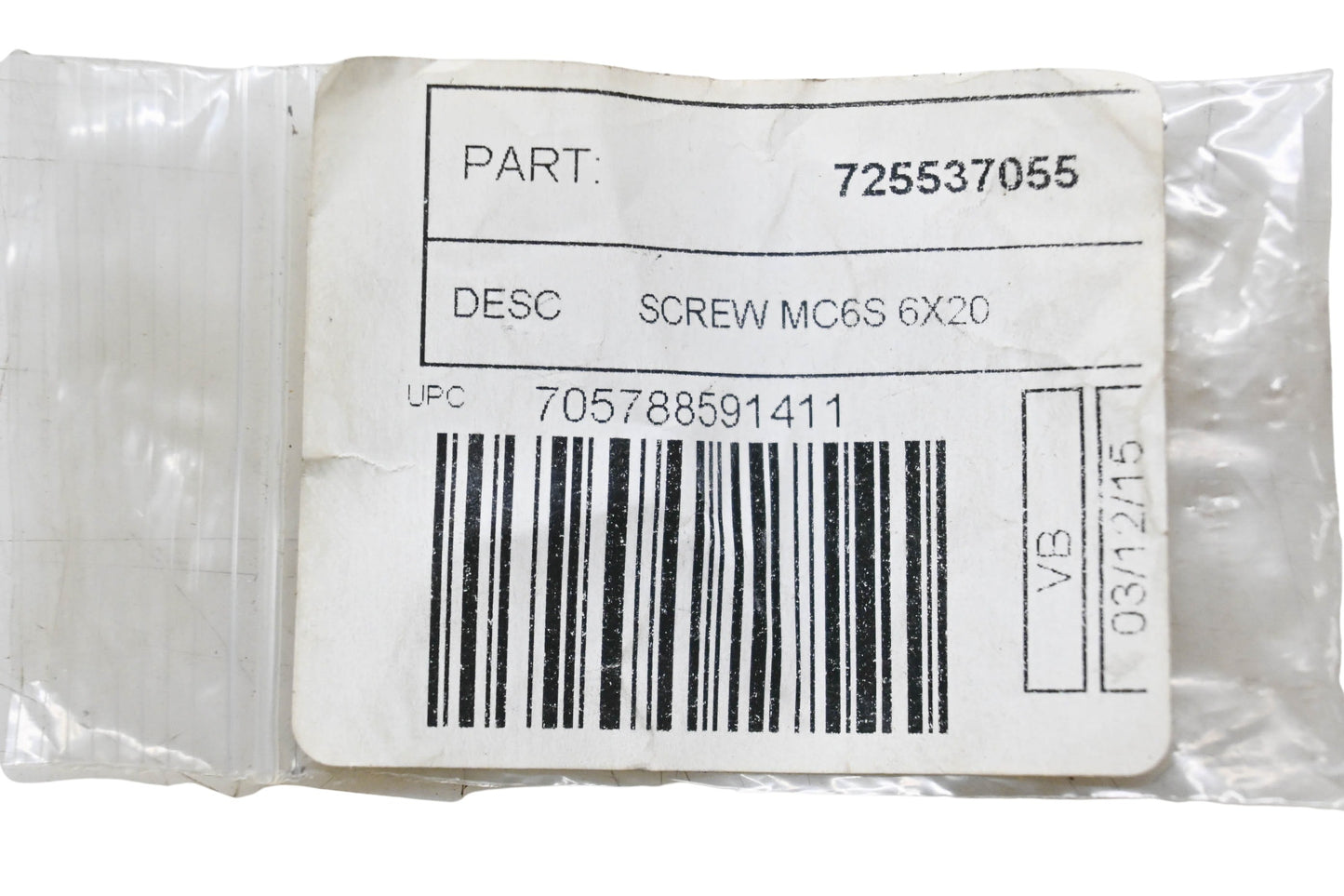 New OEM Husqvarna 725537055 Screws Qty 2 NOS