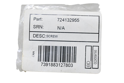 New OEM Husqvarna 724132955 Screw NOS