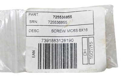 New OEM Husqvarna 725536855 Screw NOS