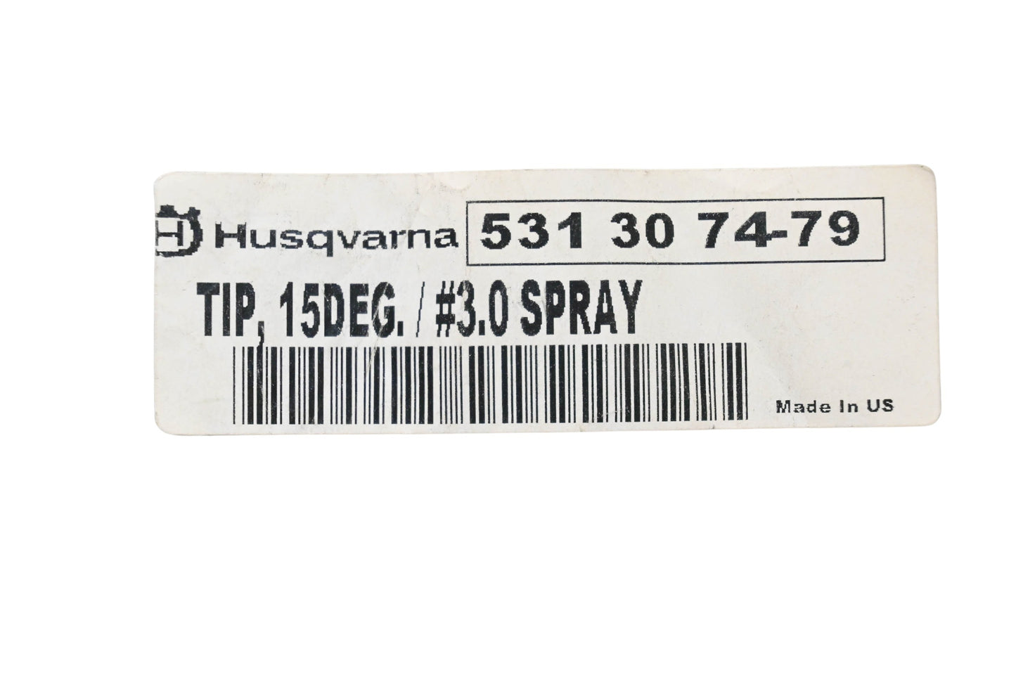New OEM Husqvarna 531 30 74-79, 531307479 Pressure Washer Spray Tip NOS