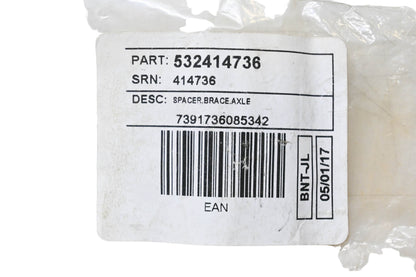 New OEM Husqvarna 532414736 Spacer Brace Axle NOS