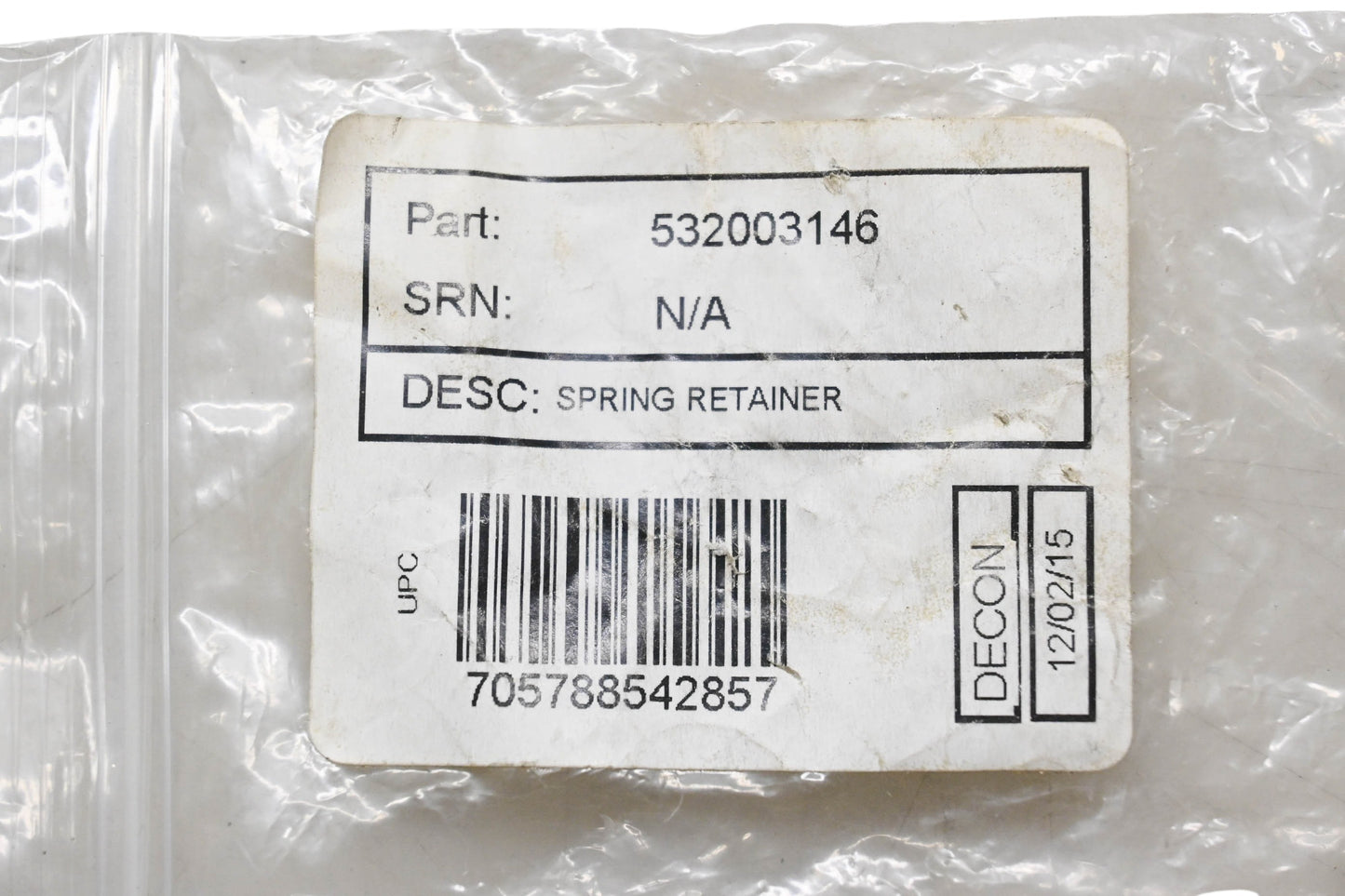 New OEM Husqvarna 532003146 Spring Retainers Qty 2 NOS