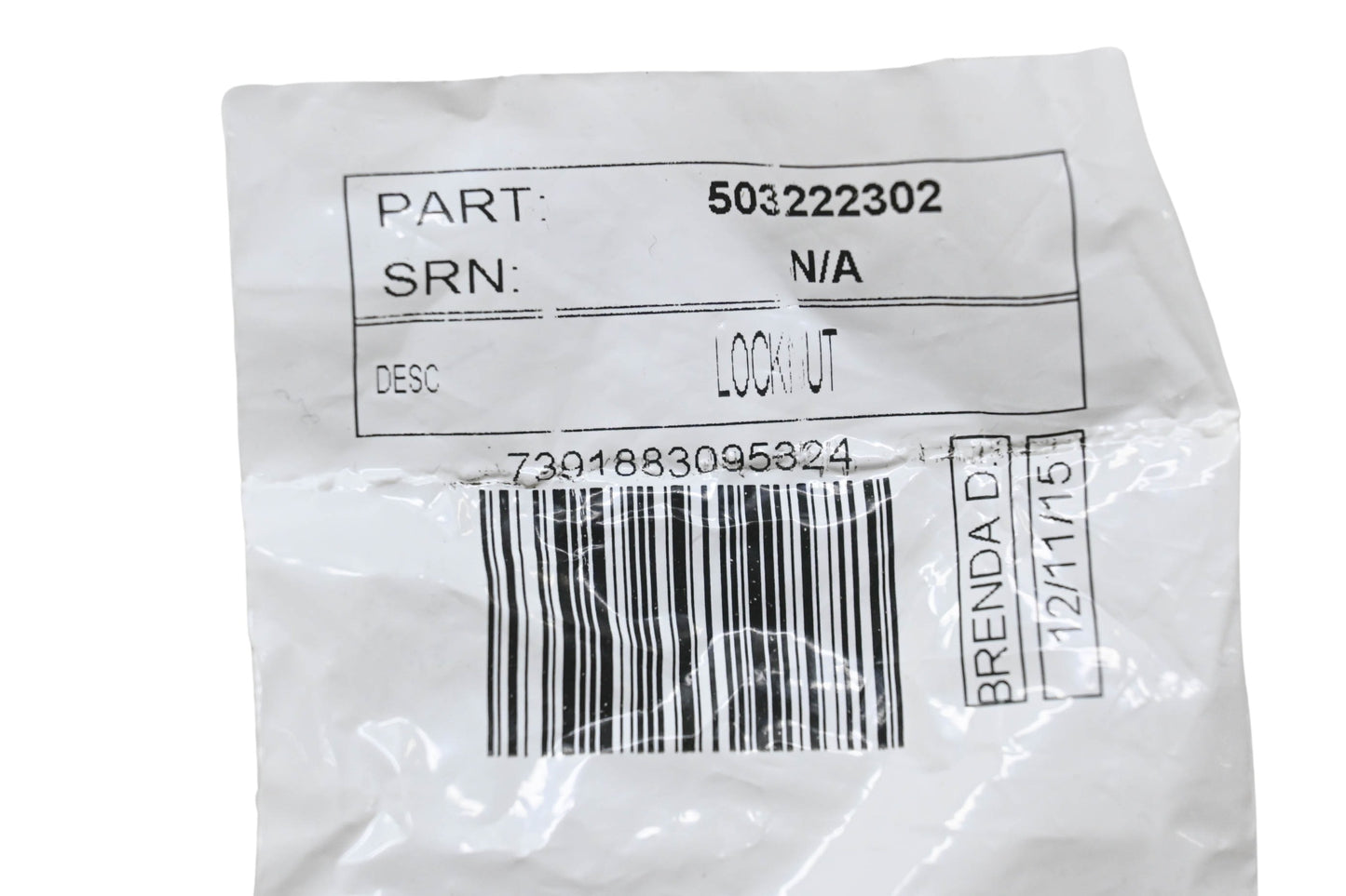 New OEM Husqvarna 503222302 Lock Nuts Qty 2 NOS