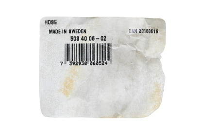 New OEM Husqvarna 503 40 06-02, 503400602 Fuel Hose NOS