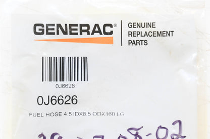 Generac 0J6626 Fuel Hose NOS