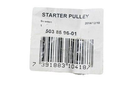 New OEM Husqvarna 503 85 96-01, 503859601 Starter Pulley NOS