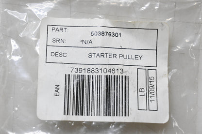 New OEM Husqvarna 503876301 Starter Pulley NOS
