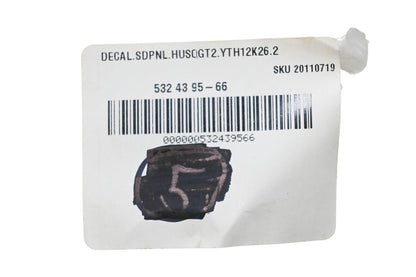 New OEM Husqvarna 532 43 95-66, 532439566, 439566 Decal NOS