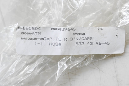 New OEM Husqvarna 532439645, 532 43 96-45 Fuel Cap NOS