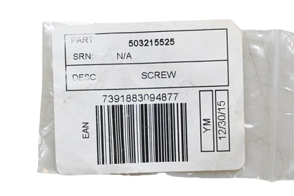 New OEM Husqvarna 503215525 Screws Qty 2 NOS
