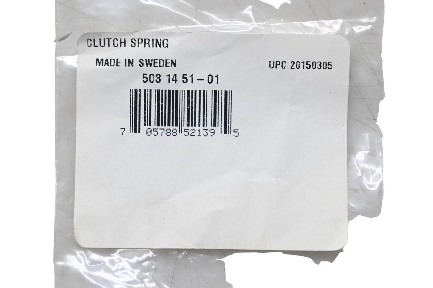 New OEM Husqvarna 503 14 51-01, 503145101 Clutch Spring NOS