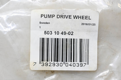 New OEM Husqvarna 503 10 49-02, 503104902 Pump Drive Wheel NOS