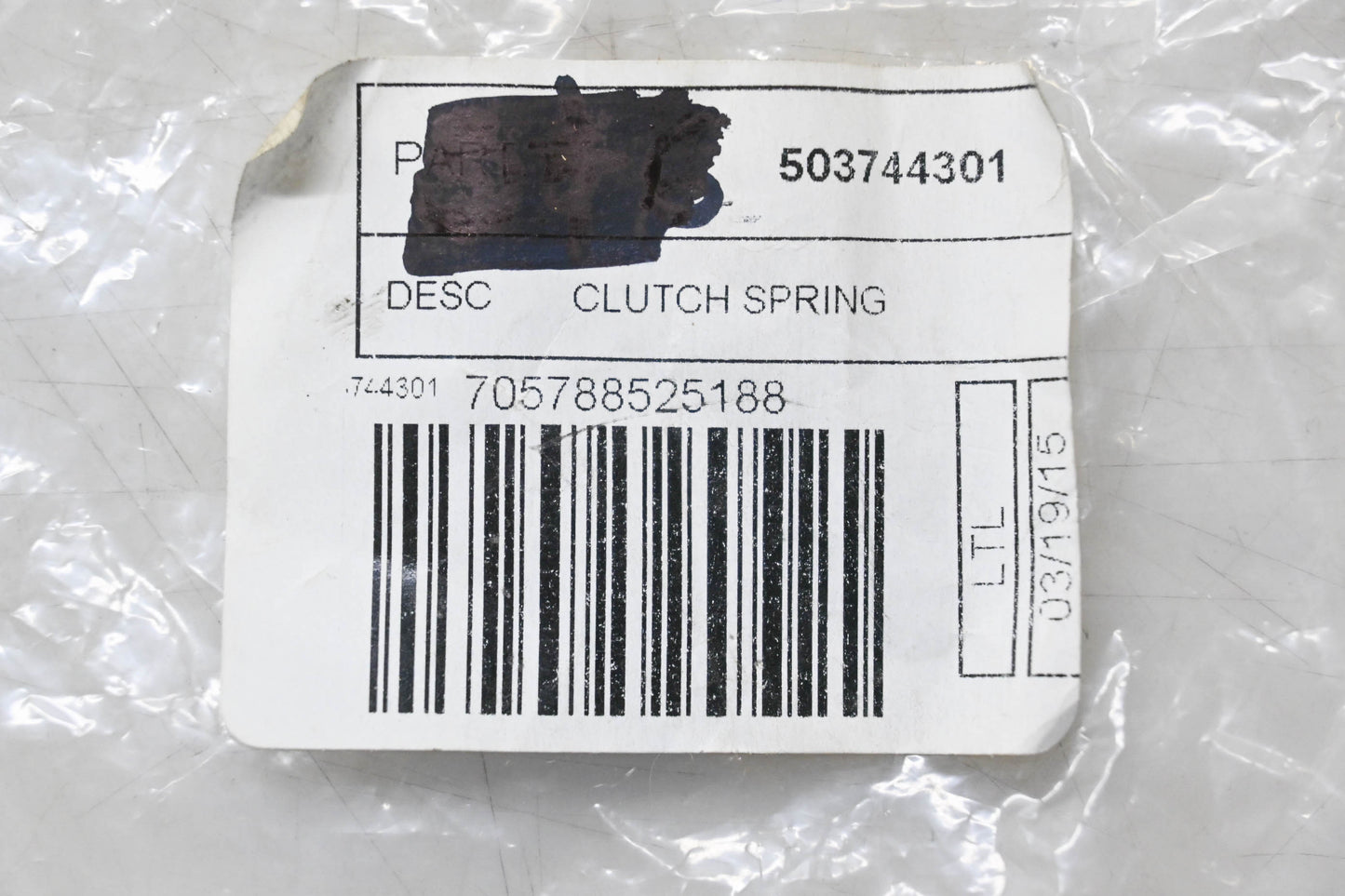 New OEM Husqvarna 503744301 Clutch Spring NOS