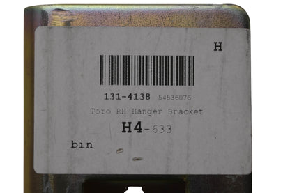 Toro 131-4138 Hanger Bracket RH NOS
