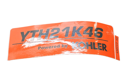 New OEM Husqvarna 532430117, 430117 Decal NOS