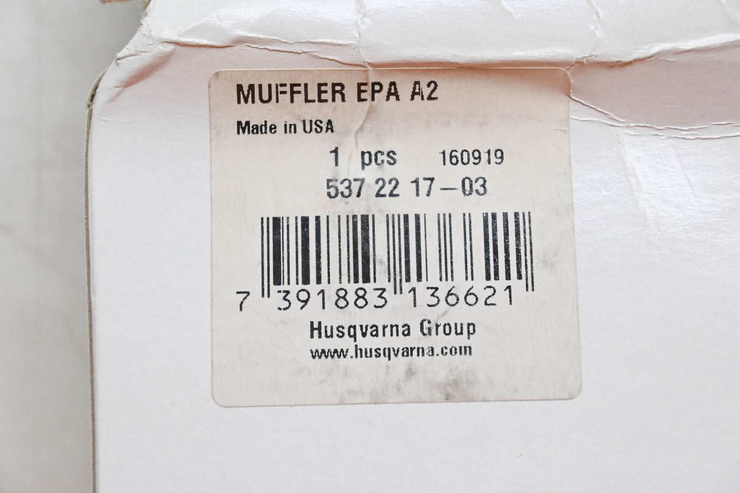 New OEM Husqvarna 537 22 17-03, 537221703 Muffler NOS