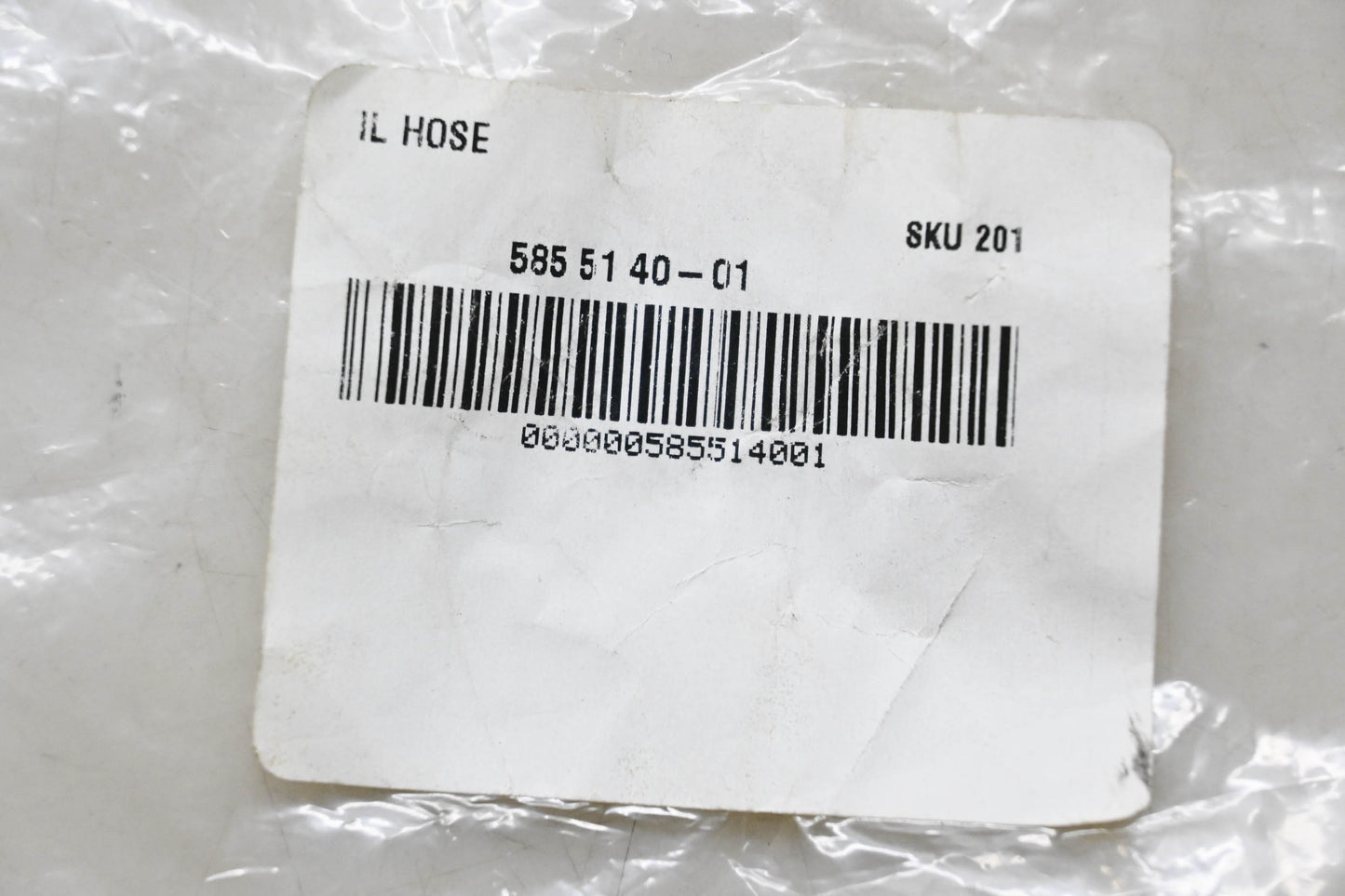 New OEM Husqvarna 585 51 40-01, 585514001 Oil Hose NOS