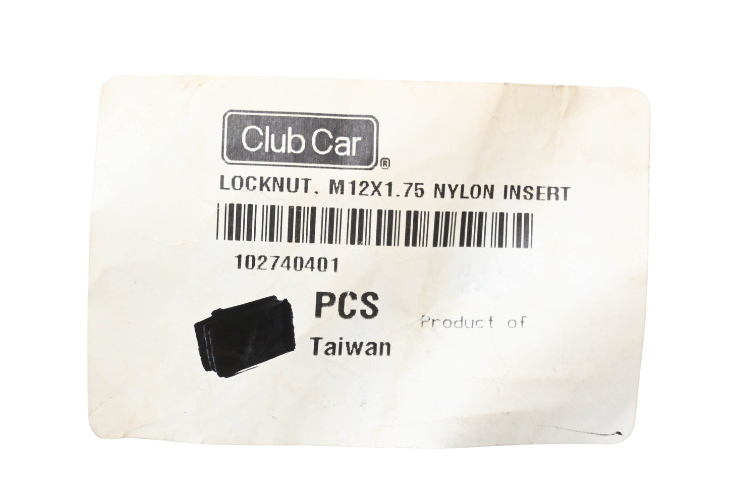 Club Car 102740401, 603 00 04-39 Lock Nuts Qty 2 NOS
