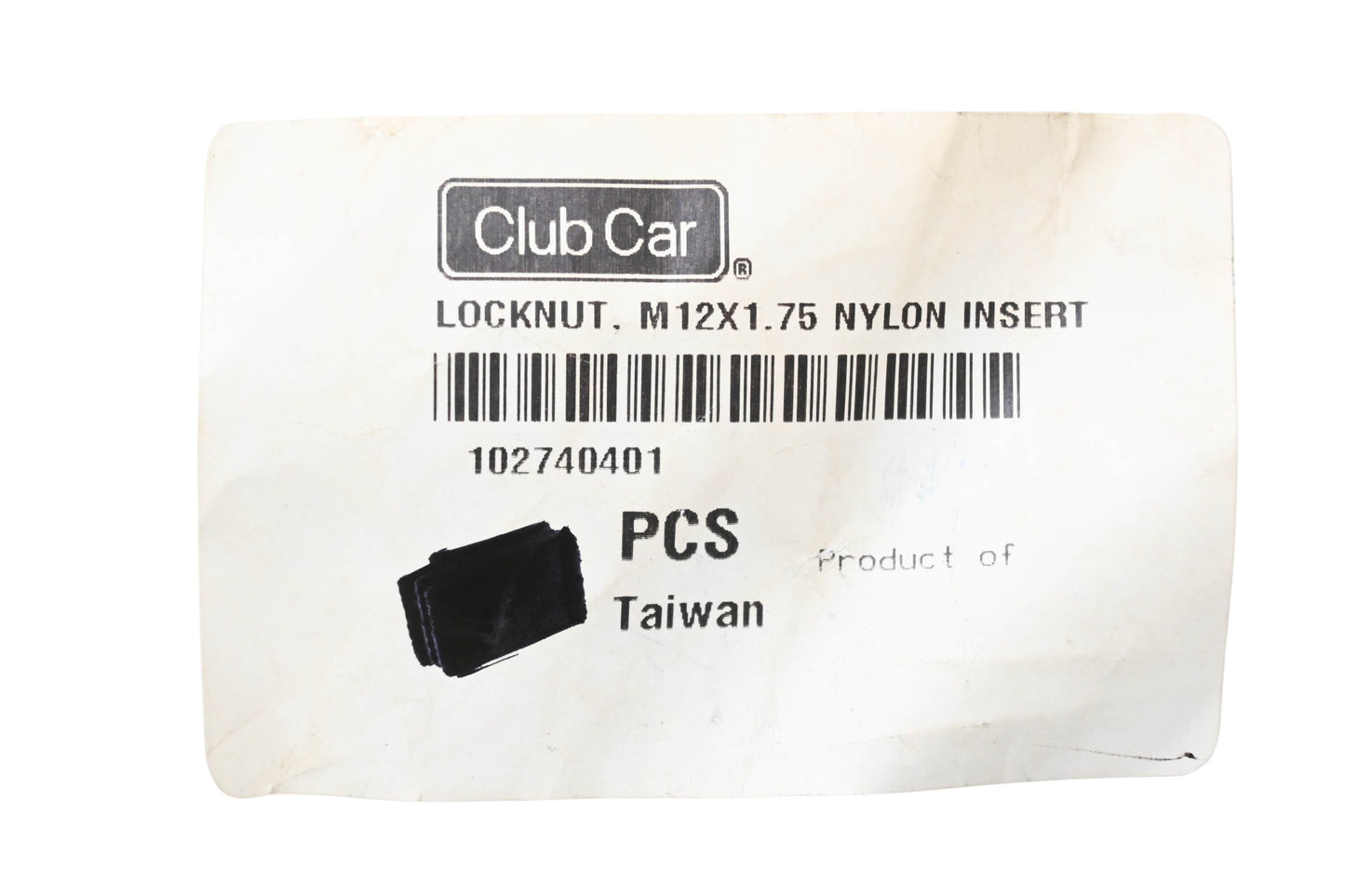 Club Car 102740401, 603 00 04-39 Lock Nuts Qty 2 NOS