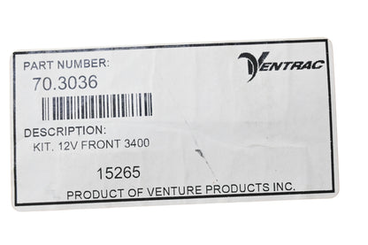 Ventrac 70.4104 KN4500 12 Volt Front Kit NOS