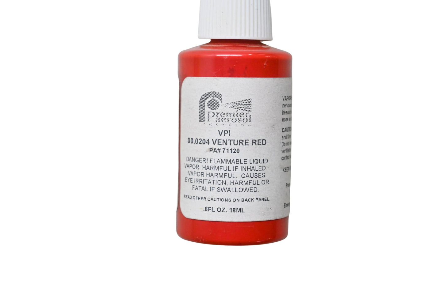 Premier Aerosol Packaging 00.0204, 71120 Red Touch-Up Paint 0.6fl.oz. NOS