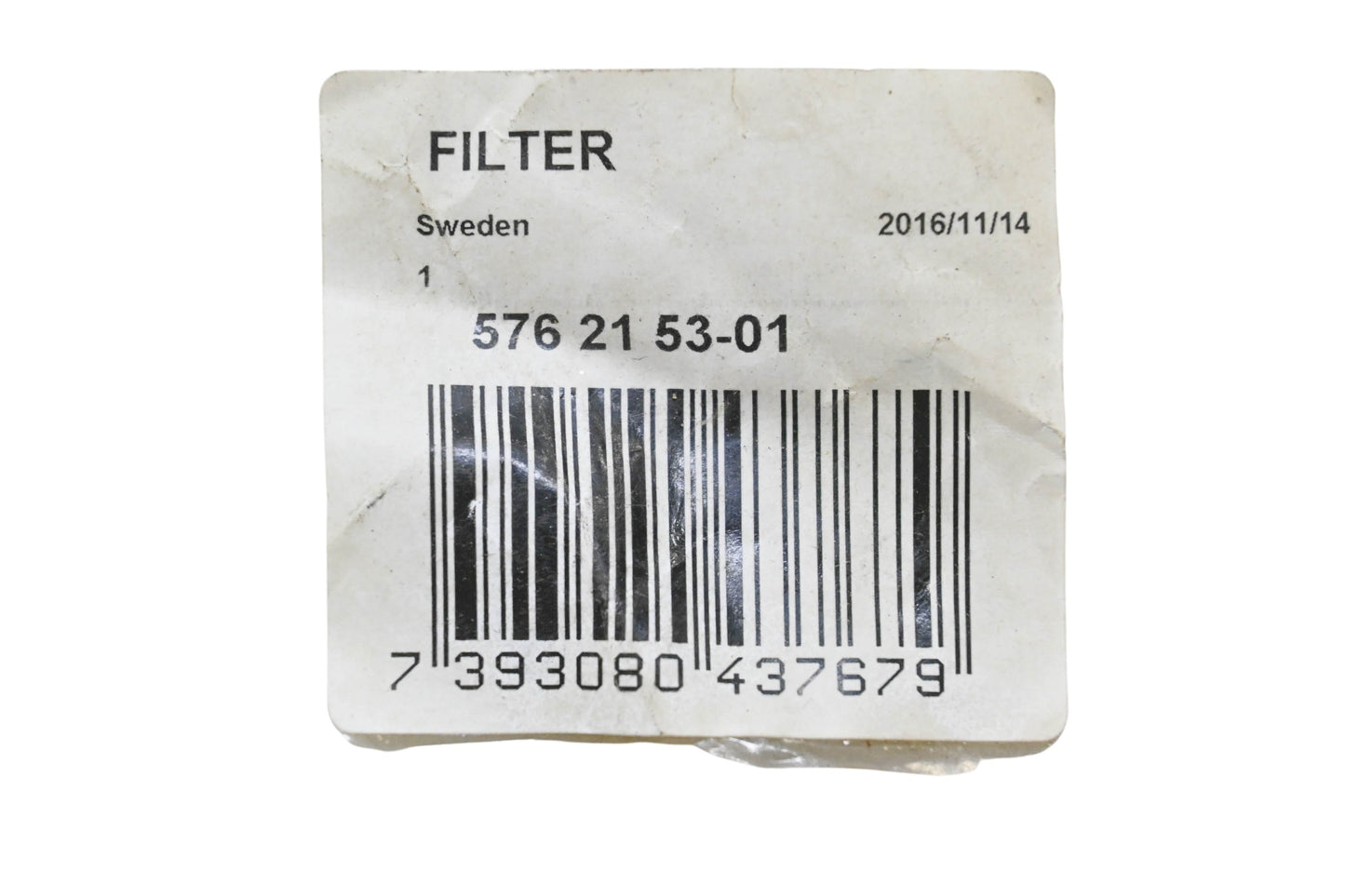 New OEM Husqvarna 576 21 53-01, 576215301 Filter NOS
